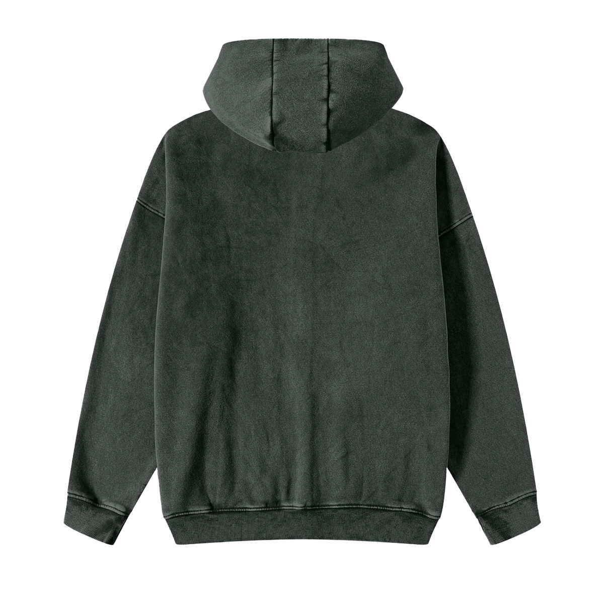 OBSESSED Underground Streetwear Full-Zip Rhinestone Hoodie