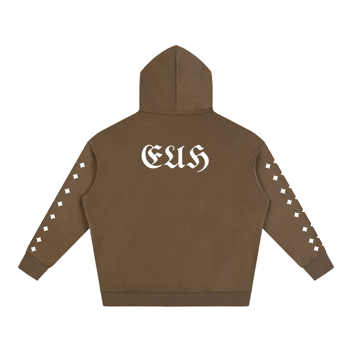 TRAPPED Gothic Logo Sleeve Heavyweight Hoodie